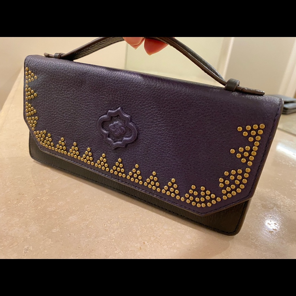 leather wallet size bag